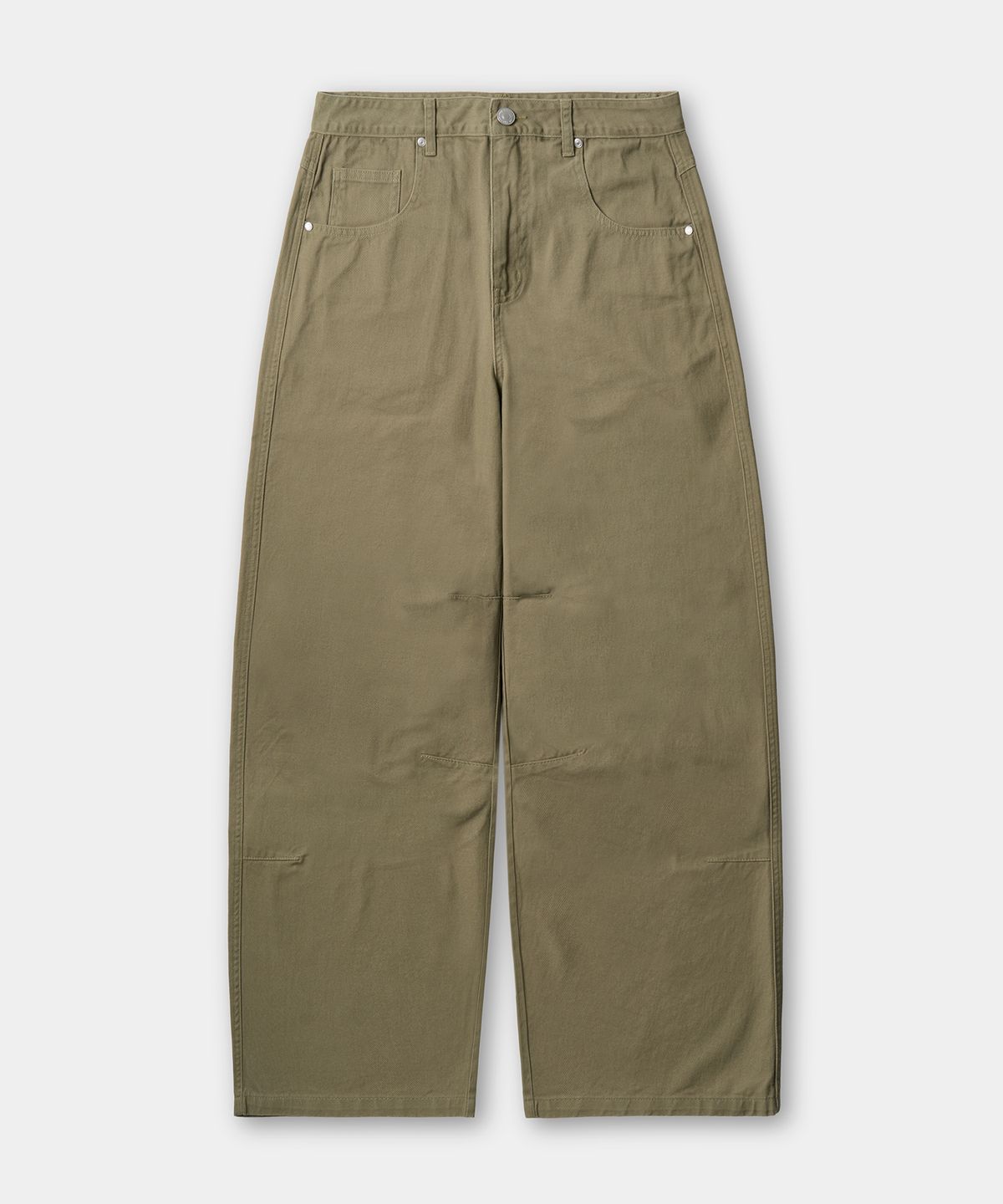 엑스컨테이너(EXCONTAINER) 유틸리티 다트 코튼 팬츠 (KHAKI BEIGE)