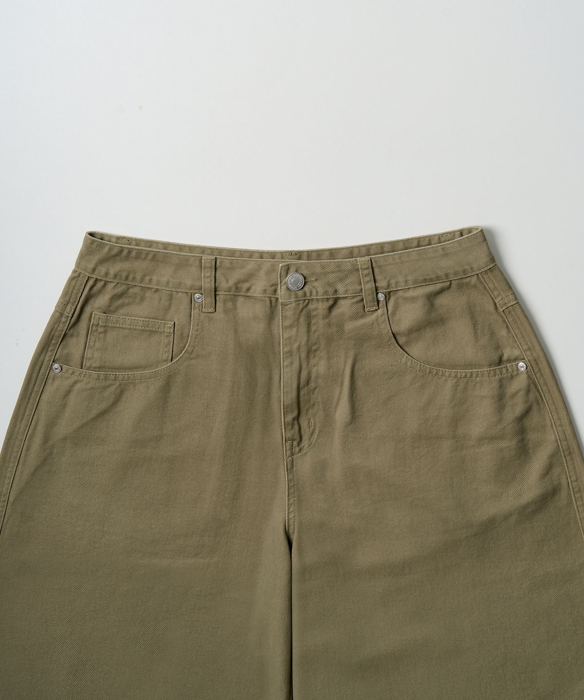 엑스컨테이너(EXCONTAINER) 유틸리티 다트 코튼 팬츠 (KHAKI BEIGE)