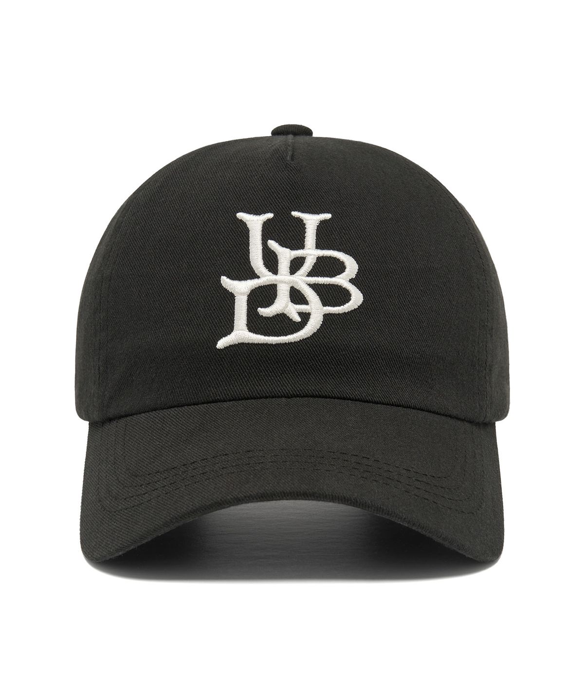 어반디타입(URBANDTYPE) 빈티지 워시드 UBD 볼캡_블랙
