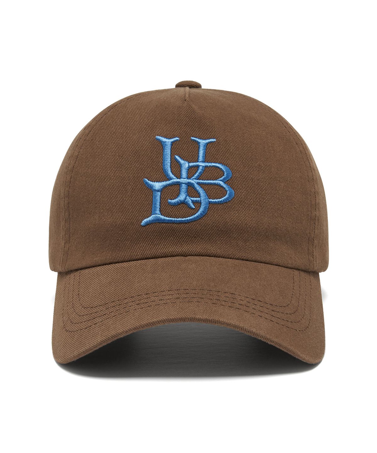 어반디타입(URBANDTYPE) 빈티지 워시드 UBD 볼캡_브라운