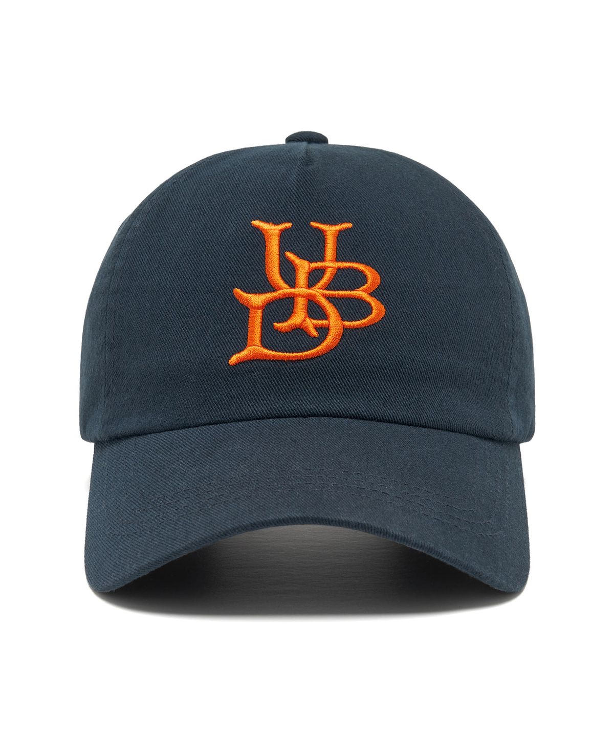 어반디타입(URBANDTYPE) 빈티지 워시드 UBD 볼캡_네이비