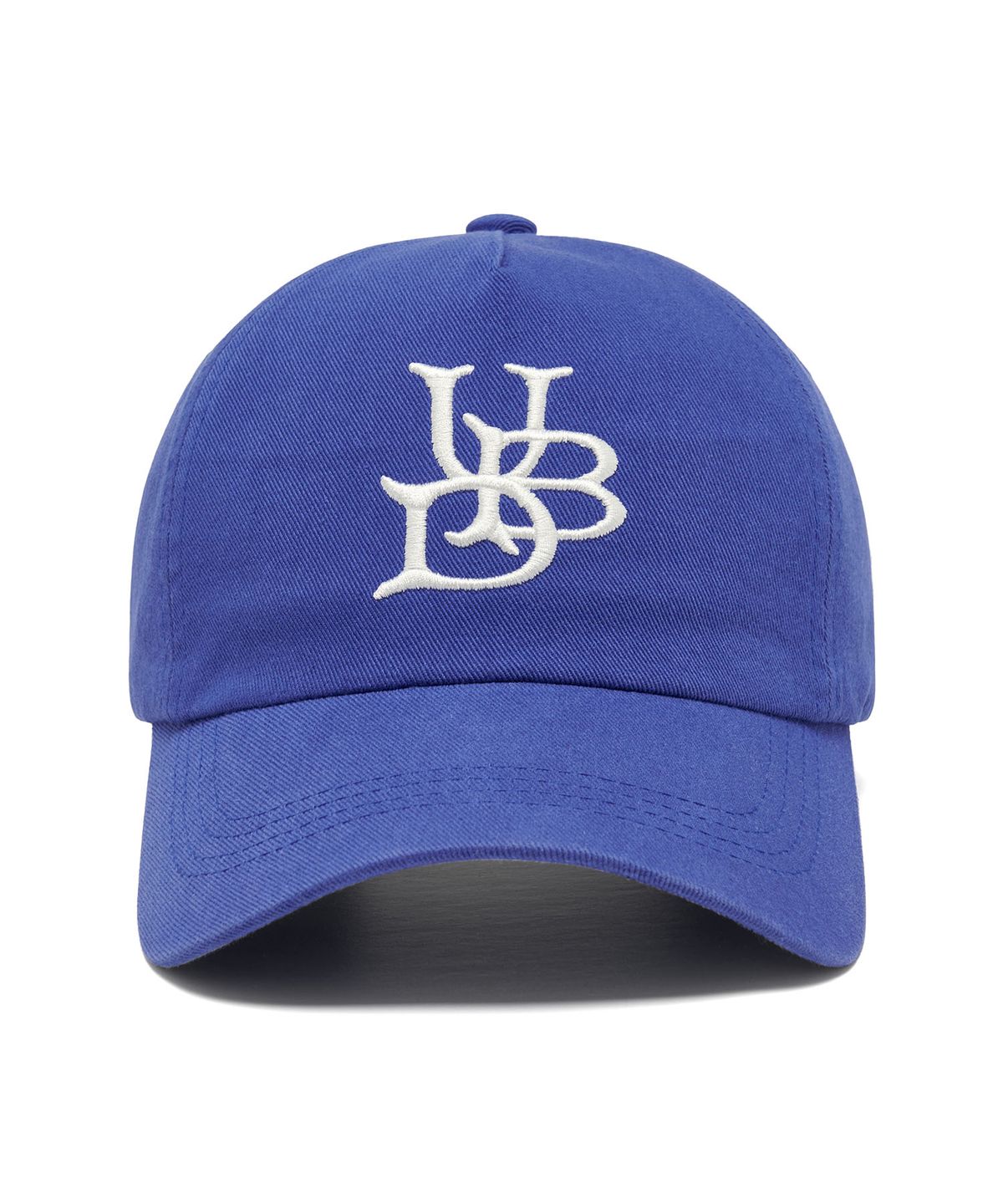 어반디타입(URBANDTYPE) 빈티지 워시드 UBD 볼캡_블루