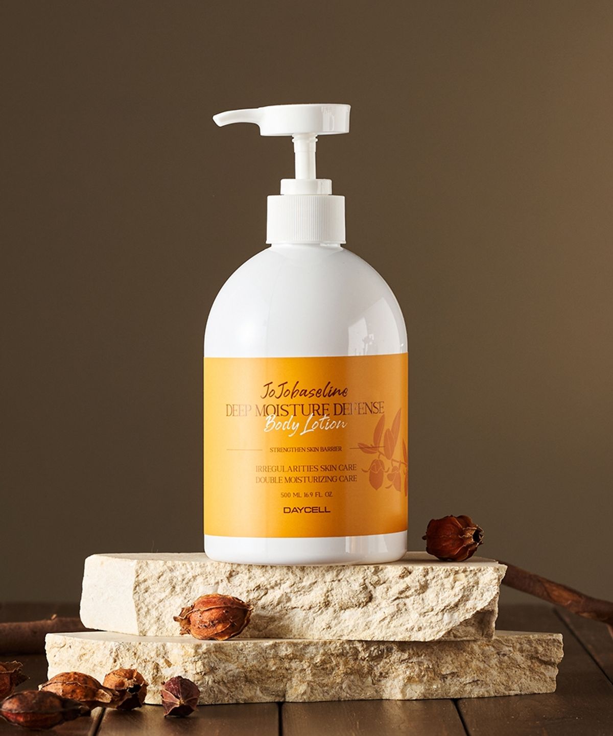 데이셀코스메틱(DAYCELLCOSMETICS) 호호바세린 딥 모이스처 디펜스 저자극 바디로션 500ml