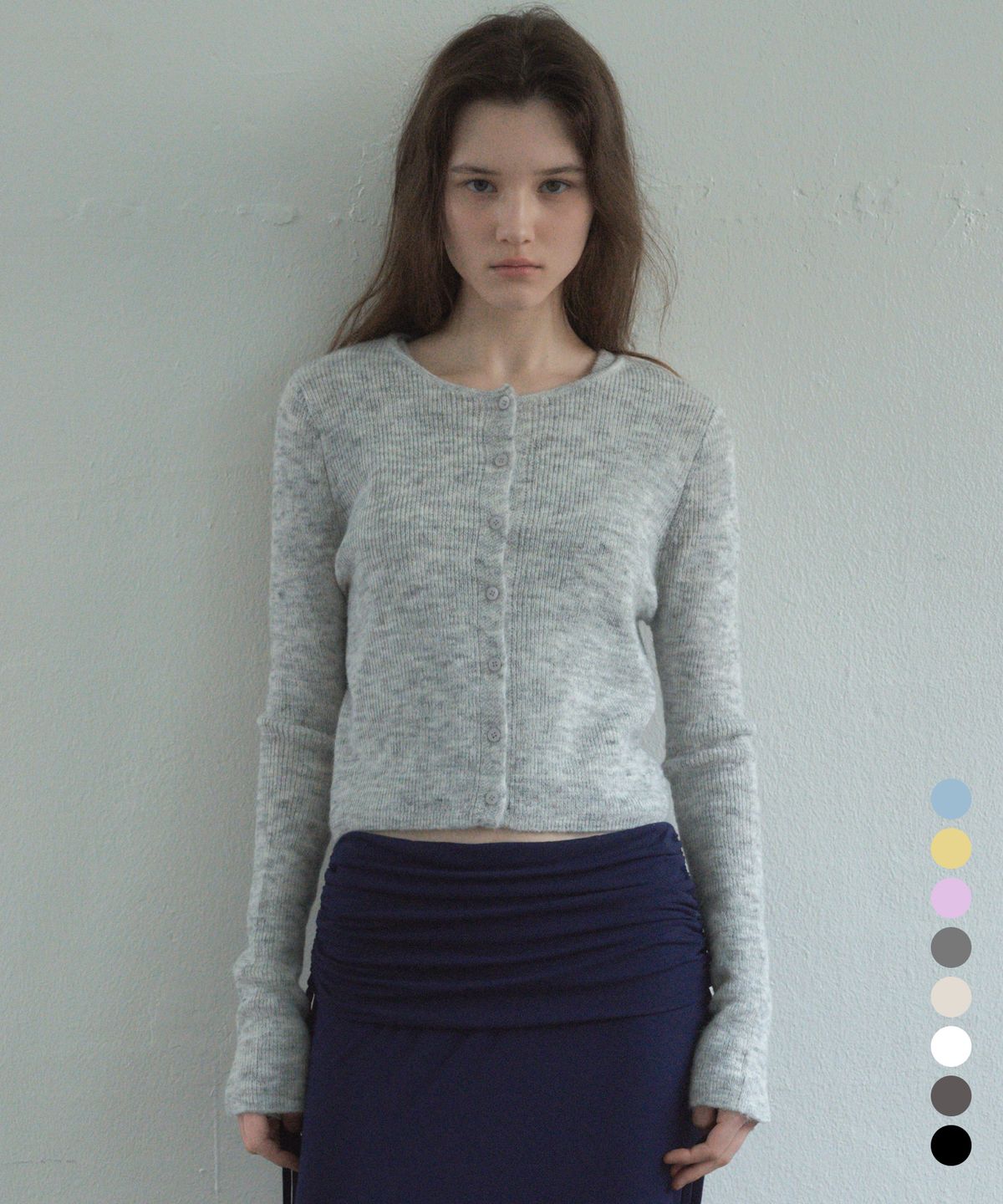 씨타(CITTA) Essential Wool Round Knit Cardigan_CTK238(8color)