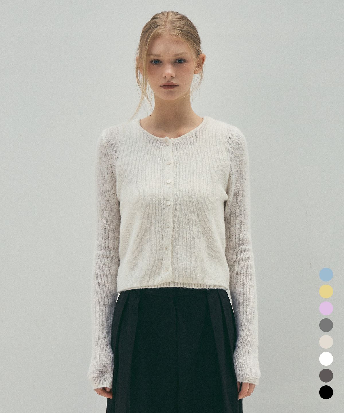 씨타(CITTA) Essential Wool Round Knit Cardigan_CTK238(8color)