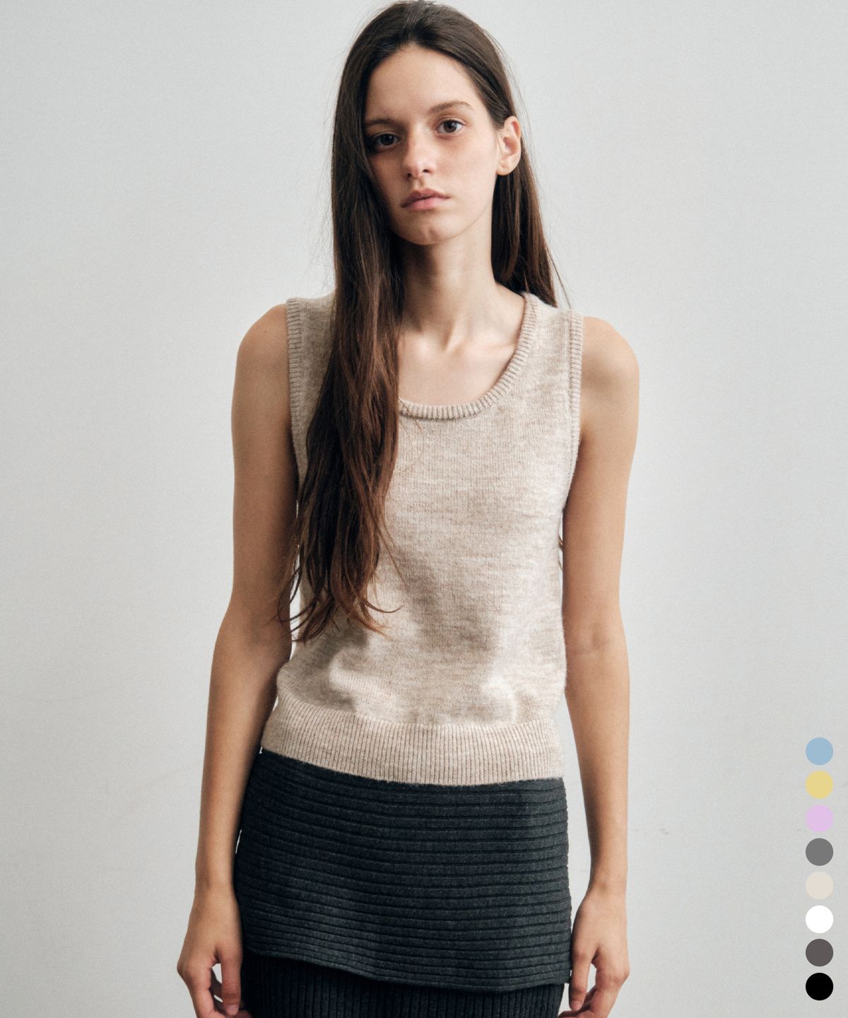씨타(CITTA) Essential Wool Knit Sleeveless_CTK239(8color)
