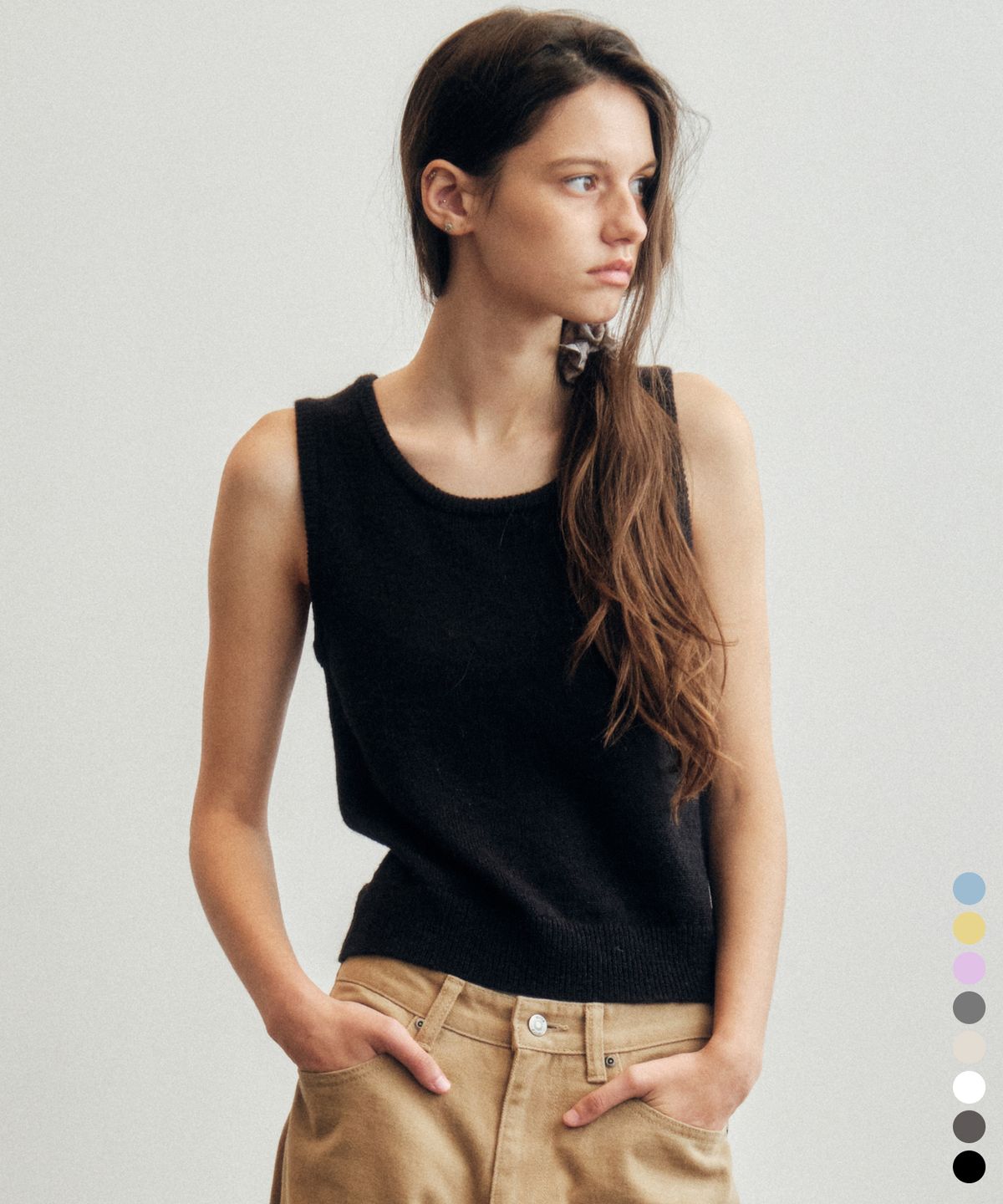 씨타(CITTA) Essential Wool Knit Sleeveless_CTK239(8color)