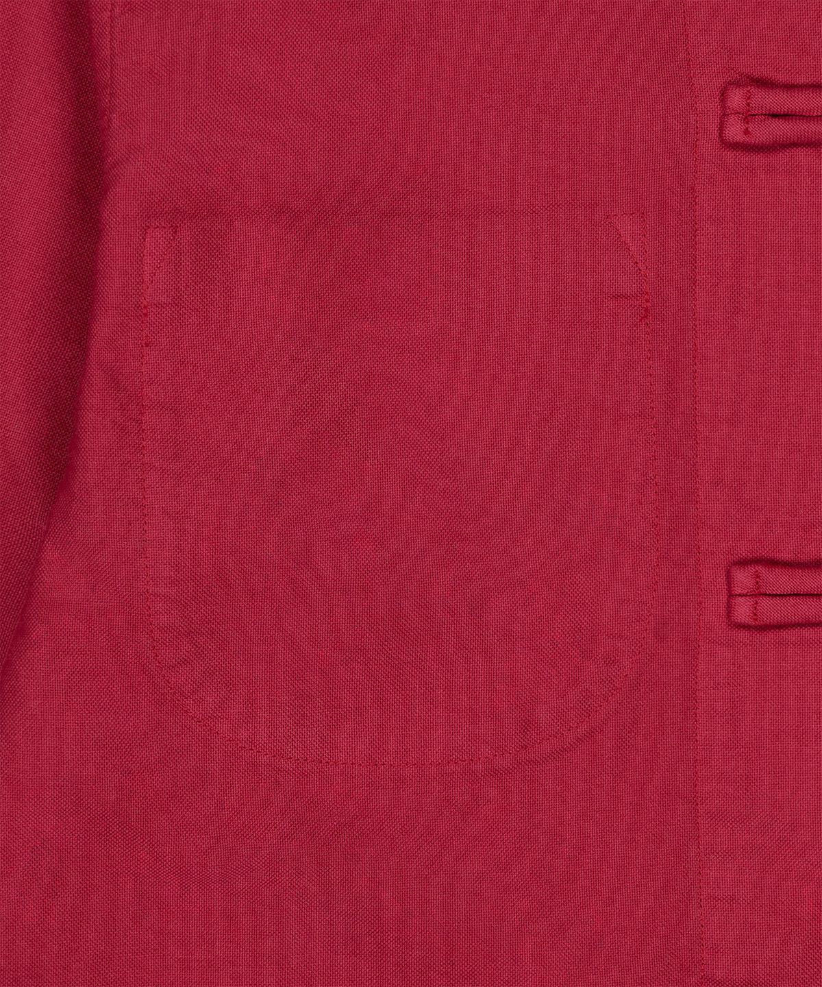 폴로 랄프 로렌 칠드런(POLO RALPH LAUREN CHILDREN) 코튼 옥스퍼드 캠프 셔츠-레드