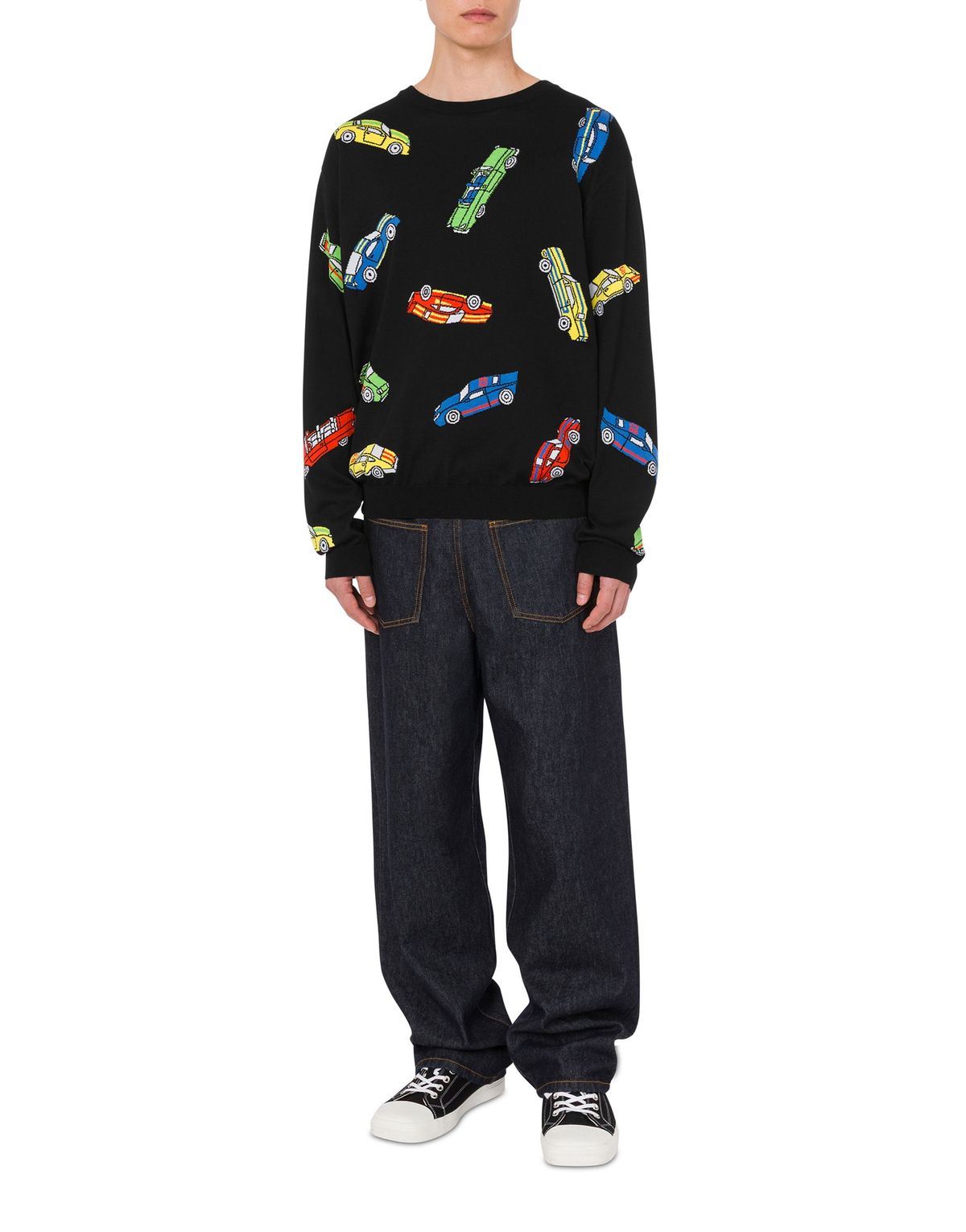 모스키노(MOSCHINO) 카 인레이 스웨터