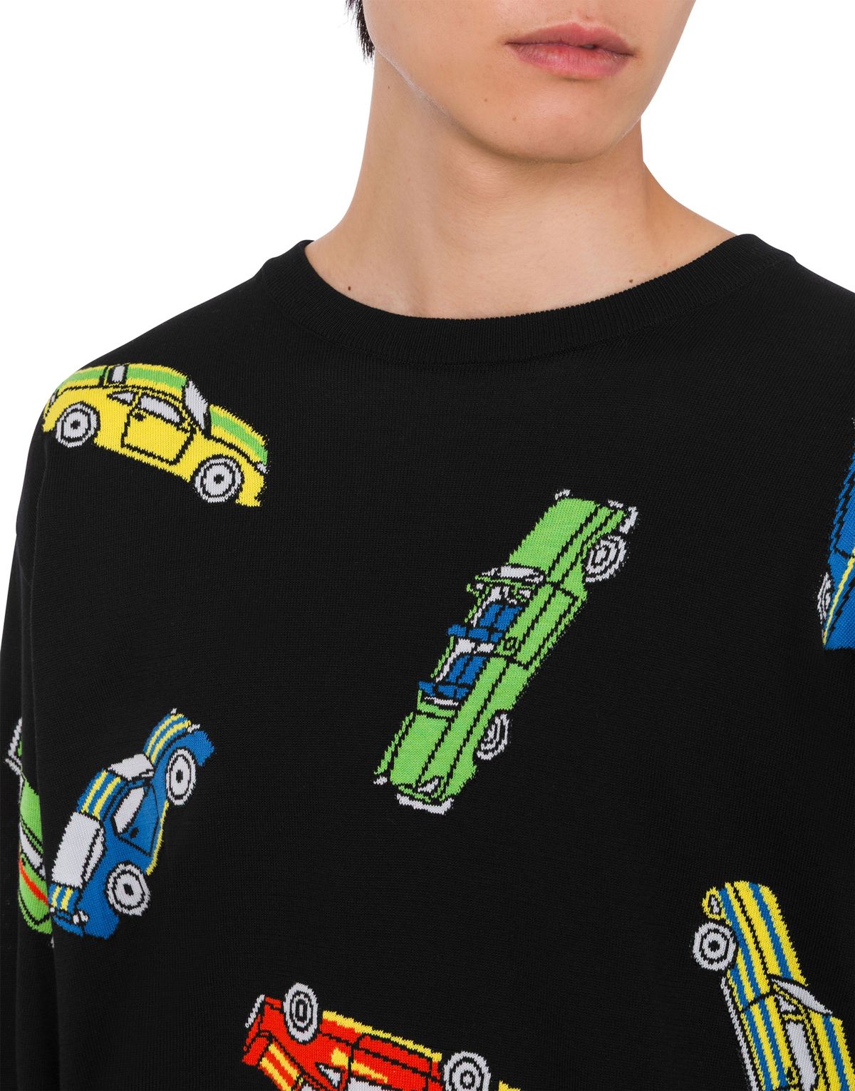 모스키노(MOSCHINO) 카 인레이 스웨터