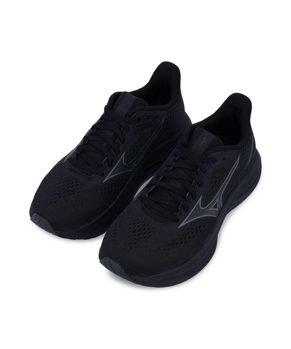 미즈노(MIZUNO) (여성) 웨이브 인스파이어 22 슈퍼와이드 - 블랙:블랙 샌드:블랙 / J1GD264526