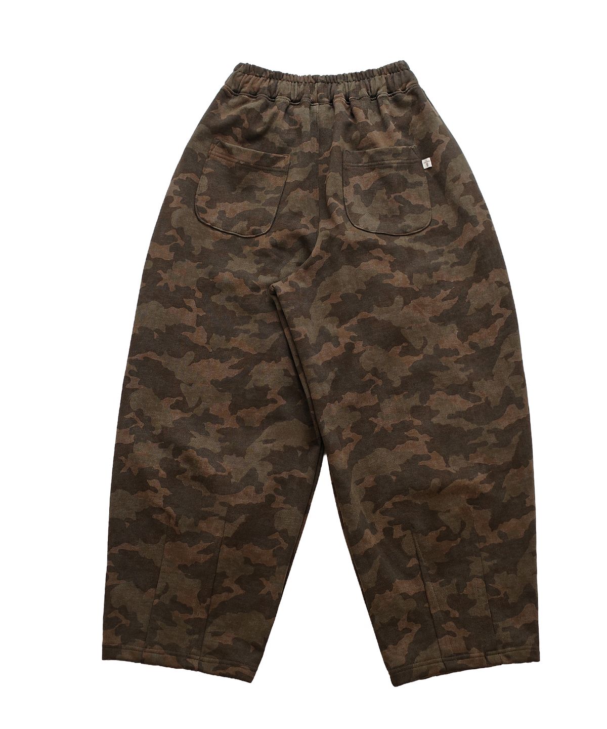 어낫띵(A NOTHING) VINTAGE CAMOUFLAGE SWEAT PANTS (Khaki)