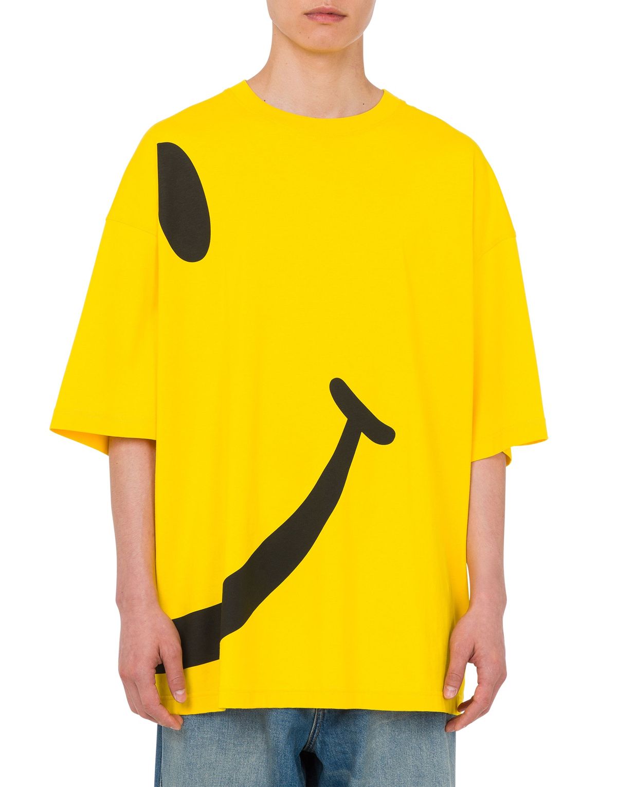 모스키노(MOSCHINO) 스마일리® 코튼 저지 티셔츠