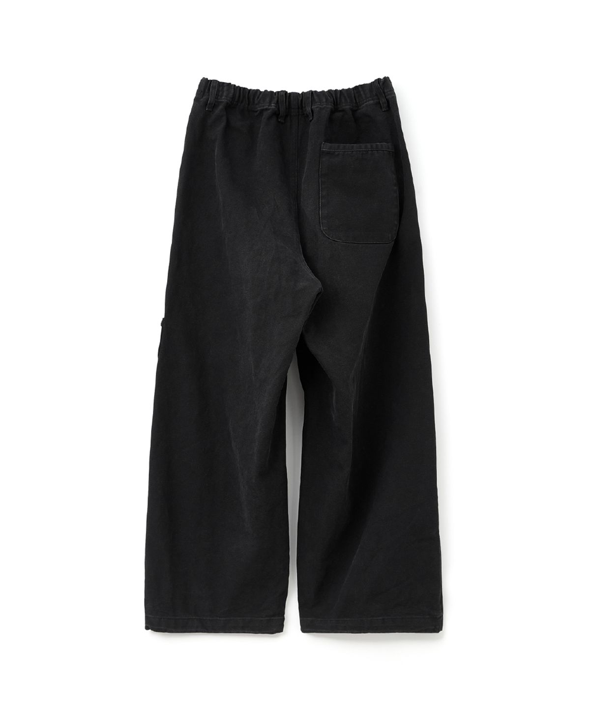 해칭룸(HATCHINGROOM) Over Duck Pants Washed Black
