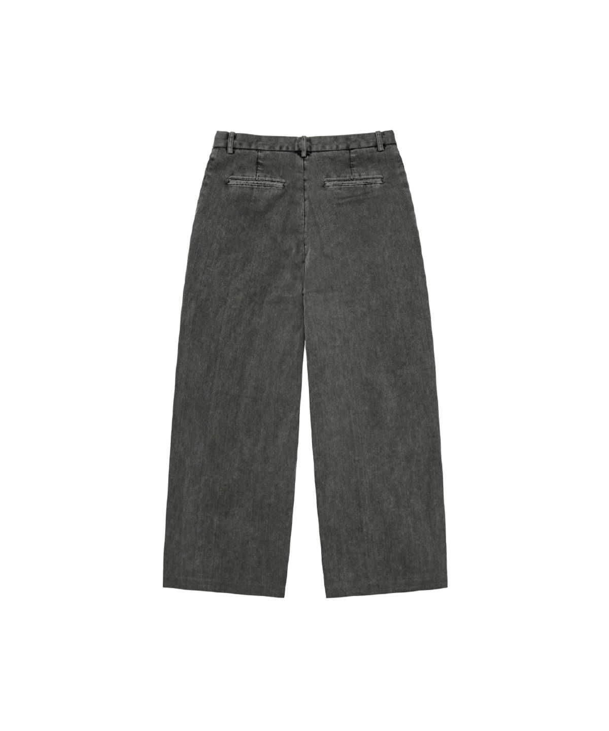 해칭룸(HATCHINGROOM) Regular Trouser Velvet Denim Grey