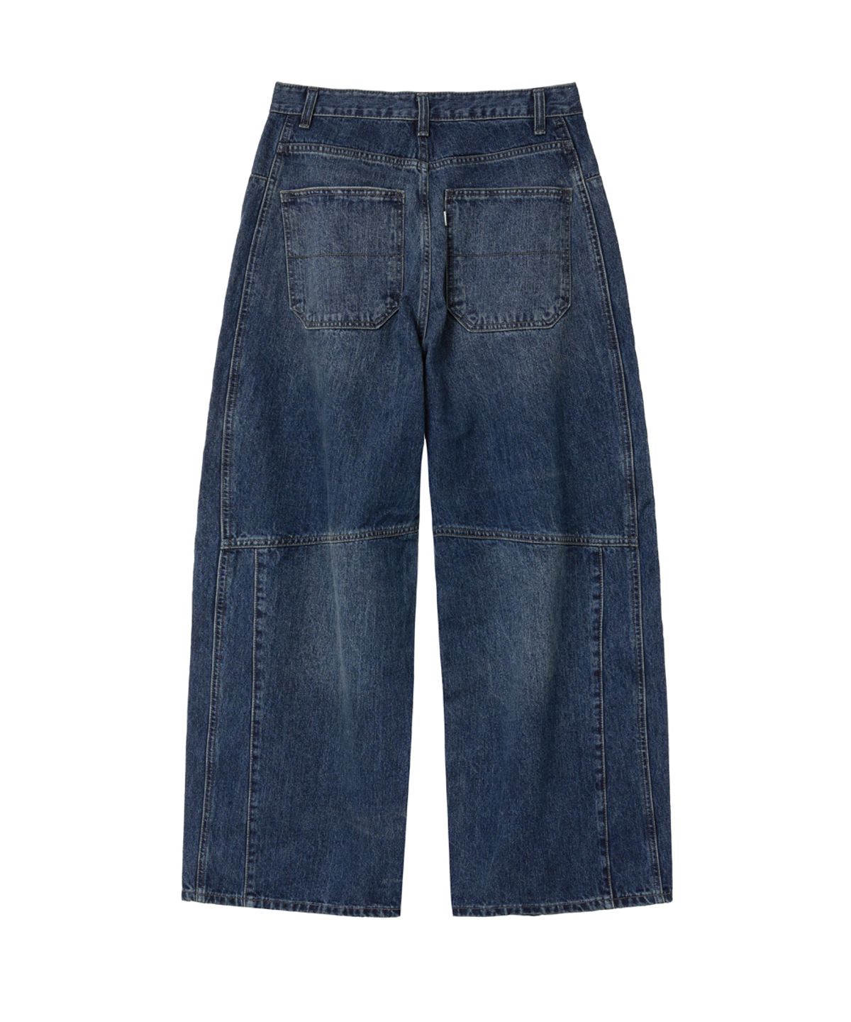 해칭룸(HATCHINGROOM) Wide Line Jeans Blue