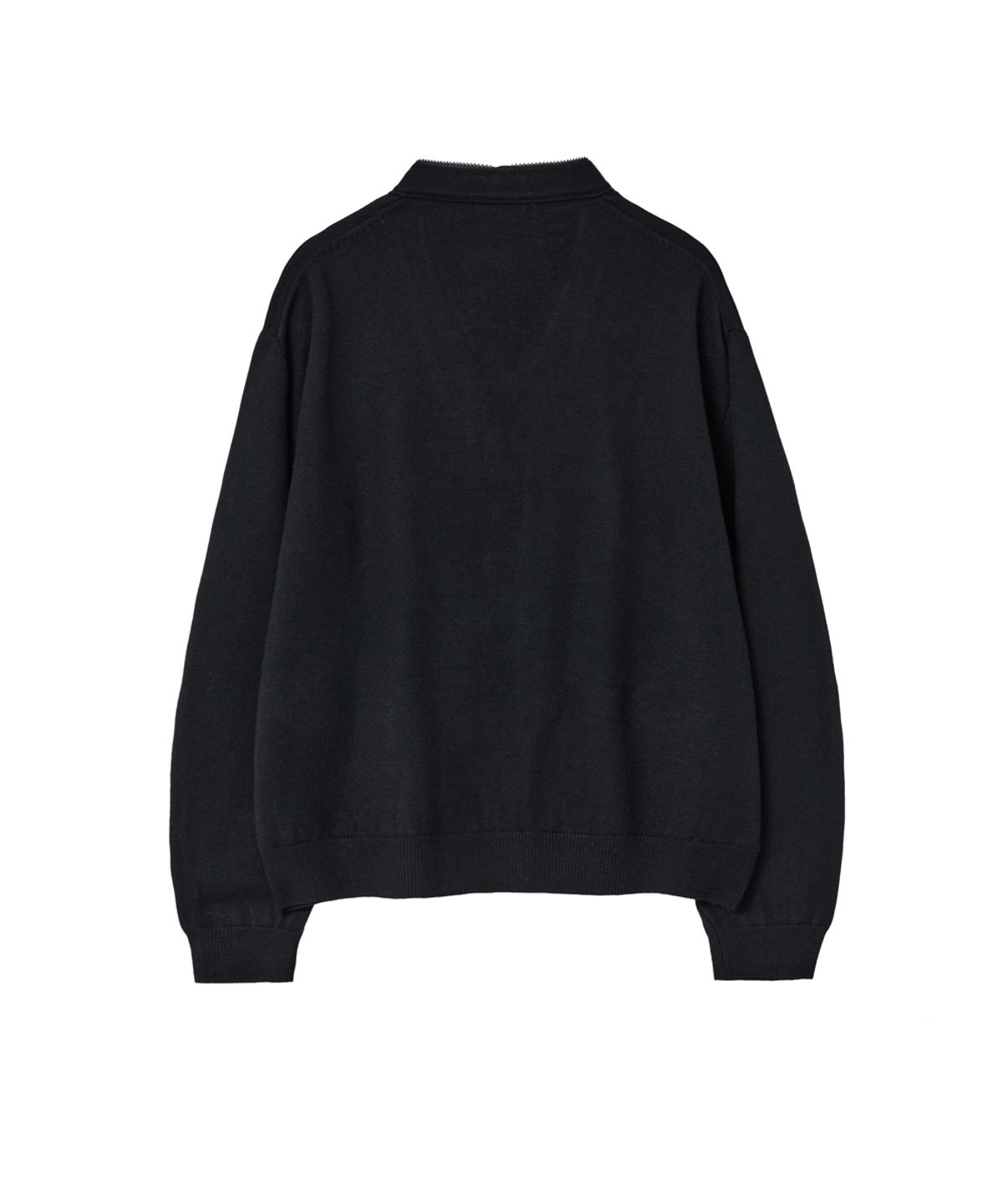 해칭룸(HATCHINGROOM) Zip Cardigan Black