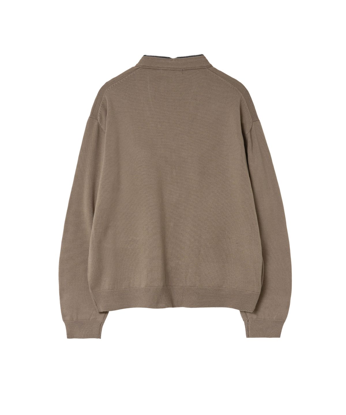 해칭룸(HATCHINGROOM) Zip Cardigan Camel