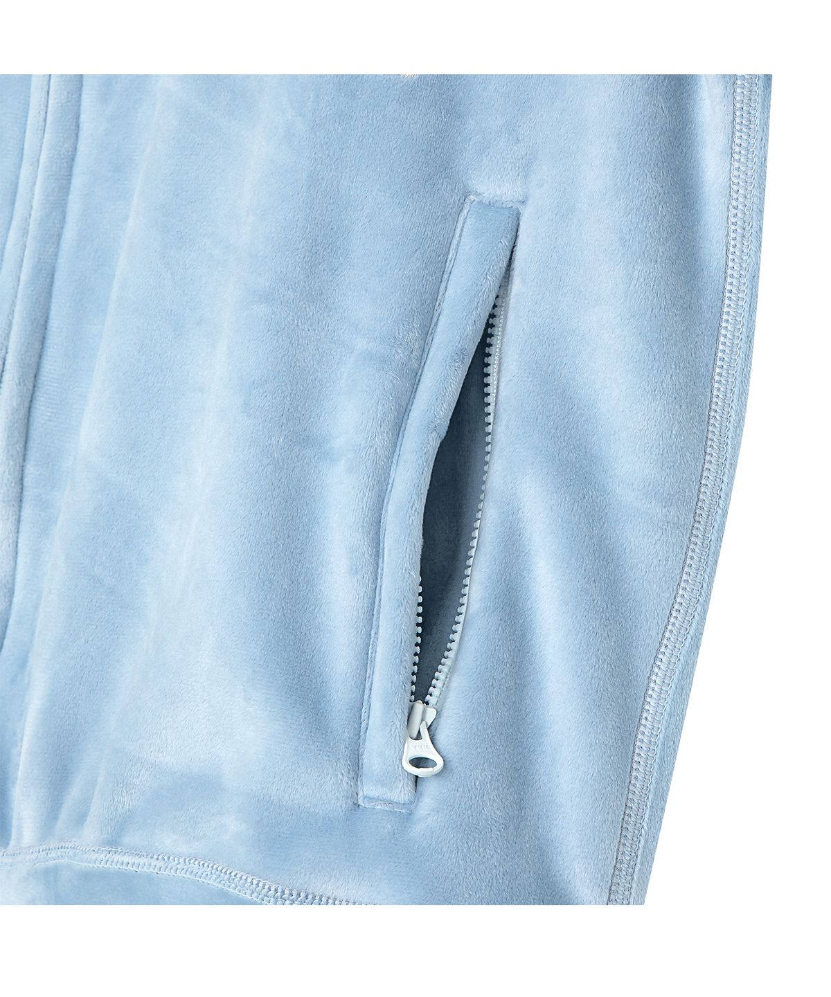 투위드(TUEWID) Tuewid Light weight Velour set up Pants in powder blue