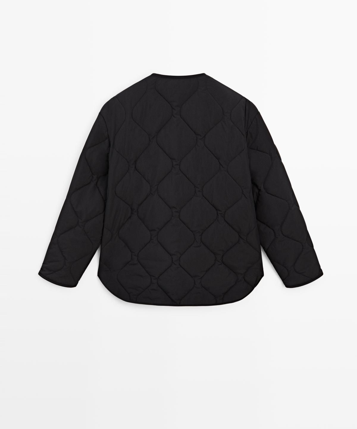 마시모두띠(MASSIMO DUTTI) 패딩 케이프 재킷