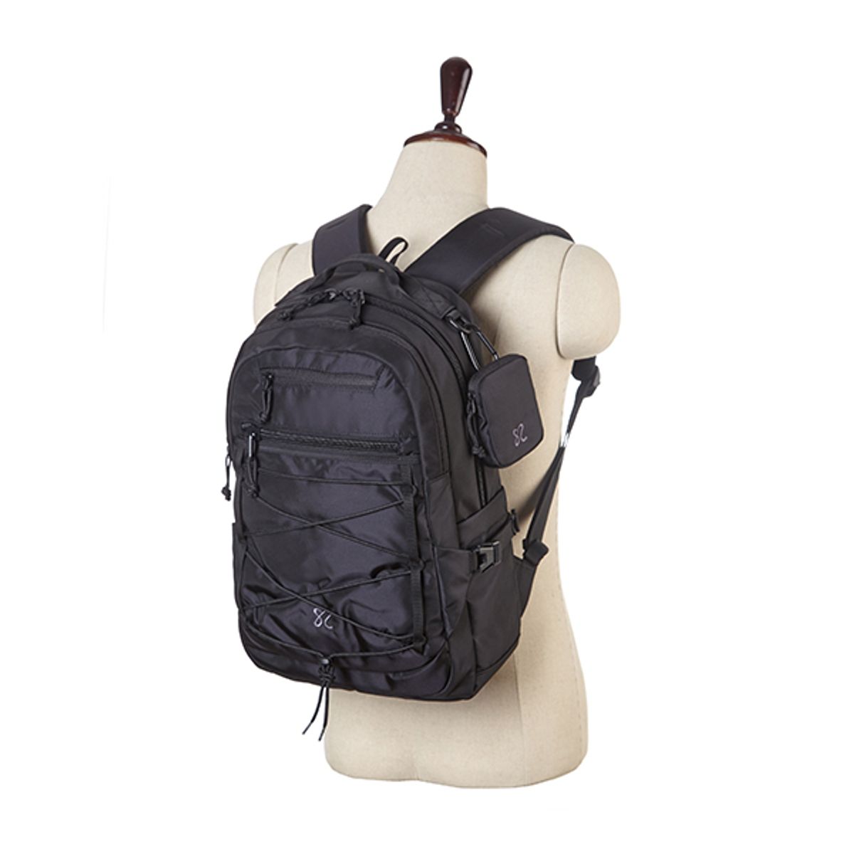 쌤소나이트 레드(SAMSONITE RED) ZIION 번지 백팩 BLACK UR509001