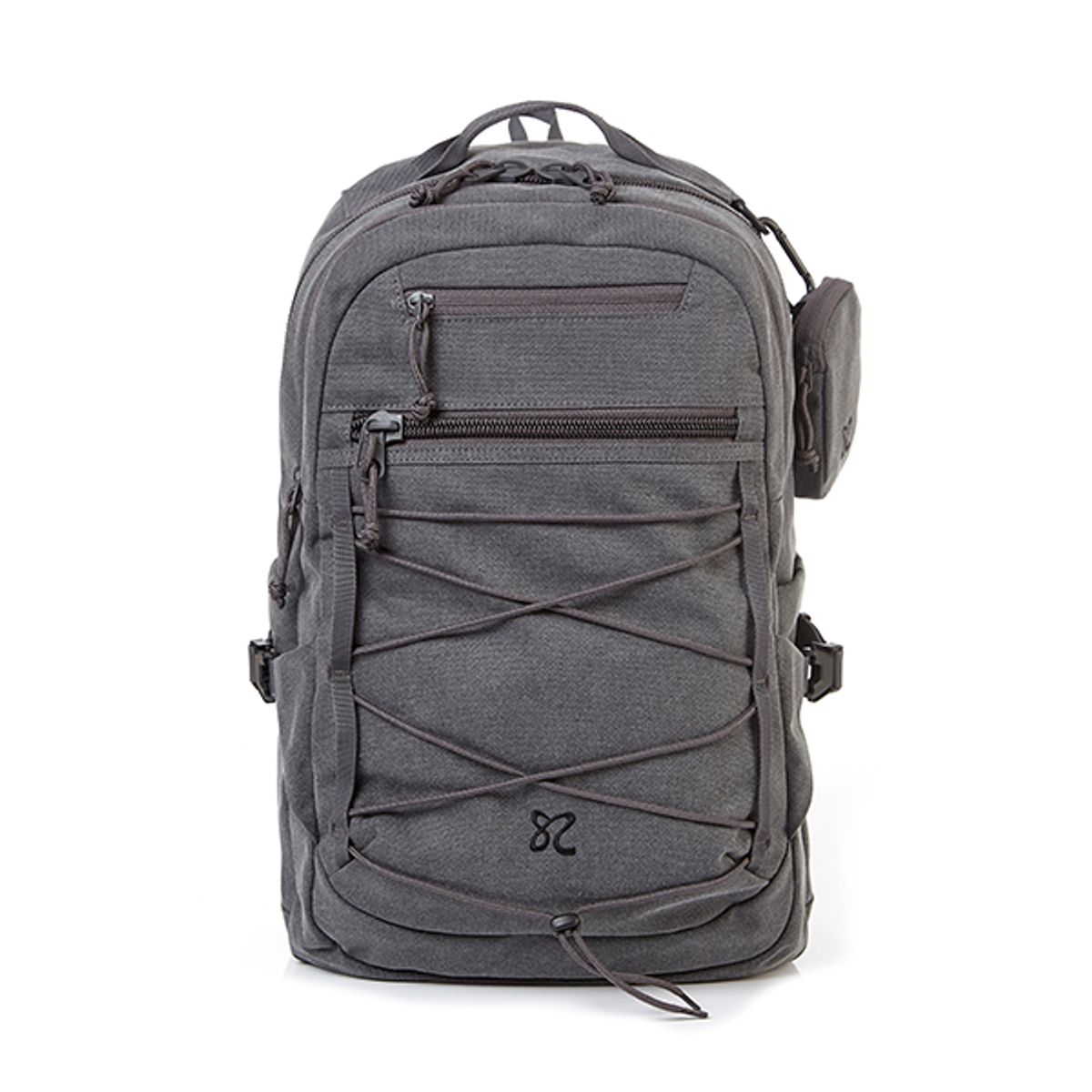 쌤소나이트 레드(SAMSONITE RED) ZIION 번지 코튼 백팩 GREY UR508002