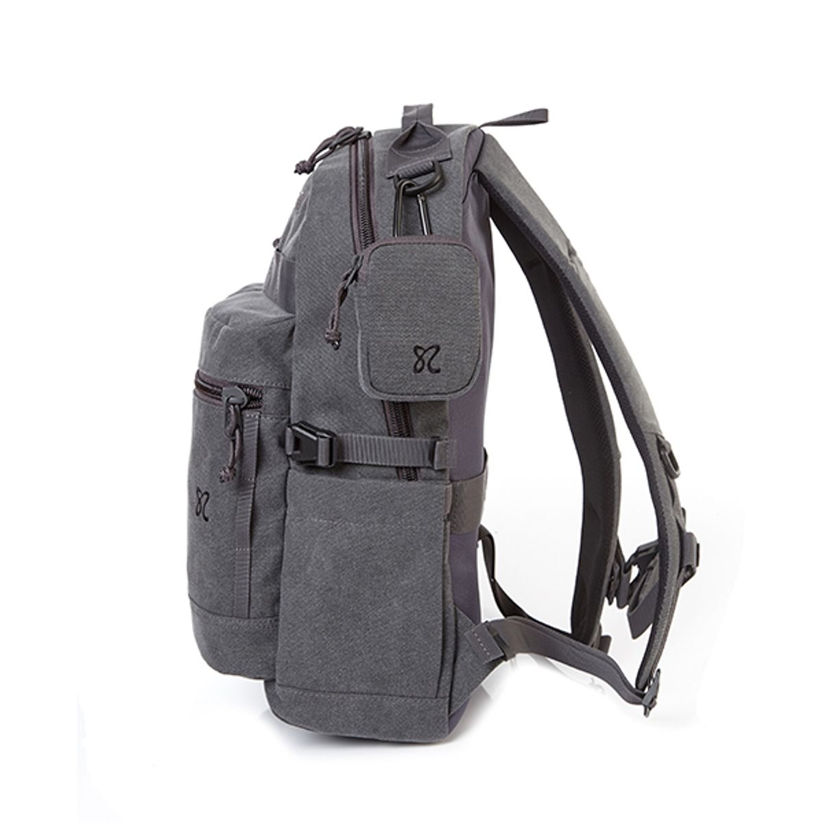 쌤소나이트 레드(SAMSONITE RED) ZIION 캡슐 코튼 백팩 GREY UR508004