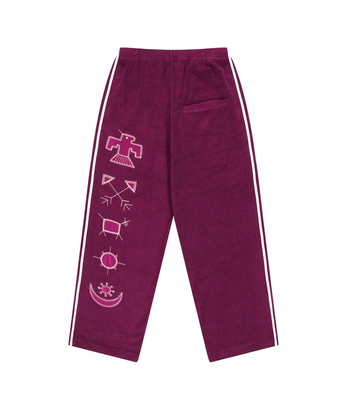 투위드(TUEWID) Tuewid retro sweatpants wide fit in plum