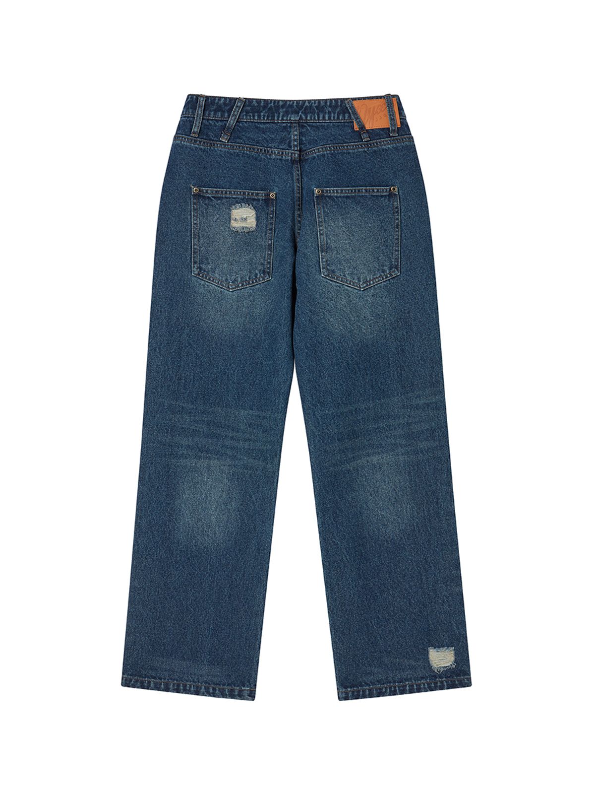 엔와이엑스엑스(NYXX) STAR APLIQUE DENIM PANTS INDIGO
