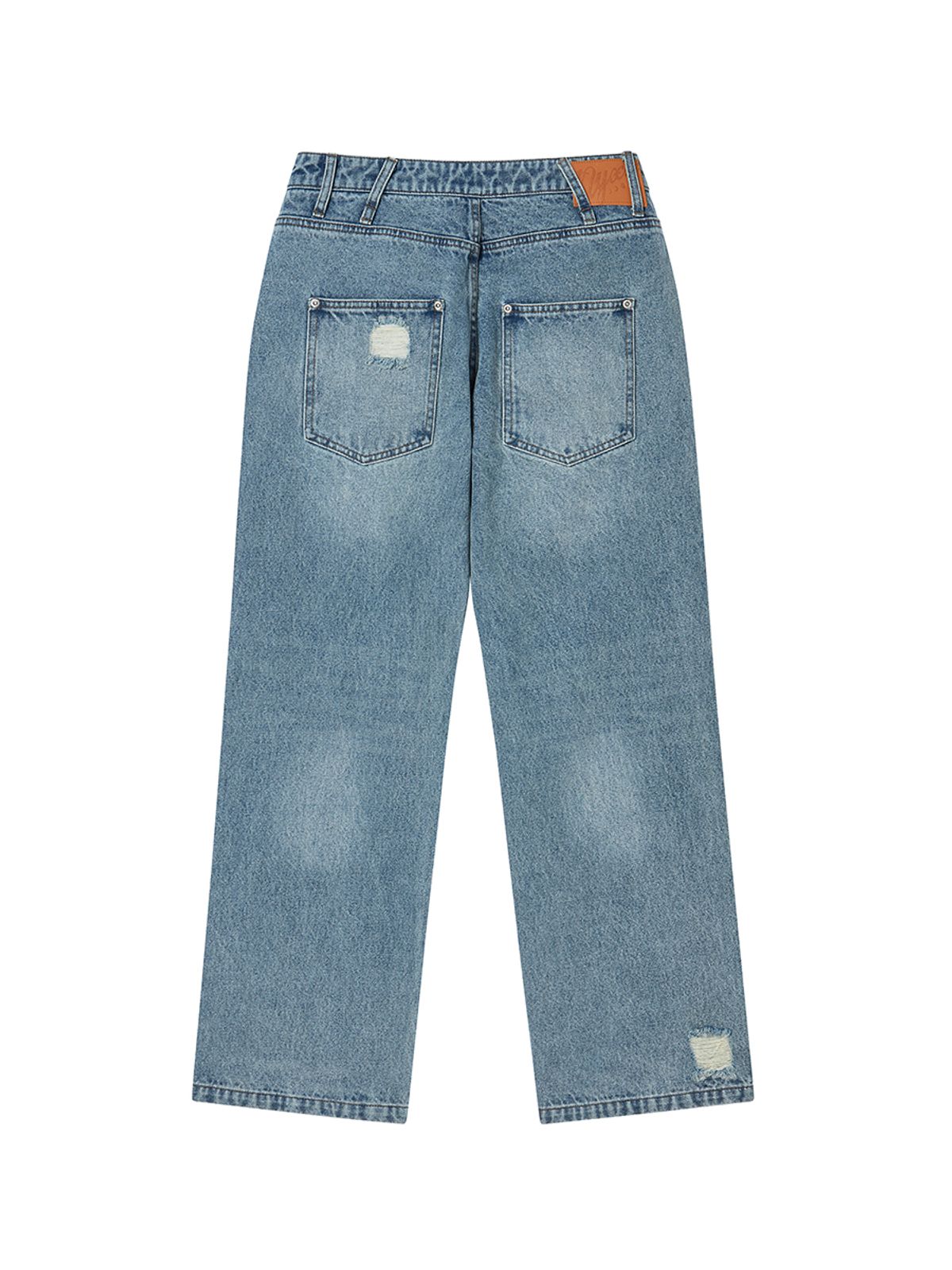 엔와이엑스엑스(NYXX) STAR APLIQUE DENIM PANTS LIGHT BLUE