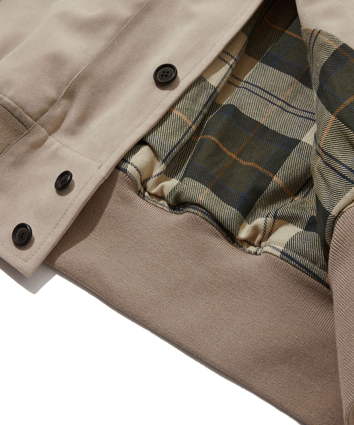펜필드(PENFIELD) [TRAILWEAR]포우 스웨이드 A-1 자켓 아이보리_FS1WJ30U