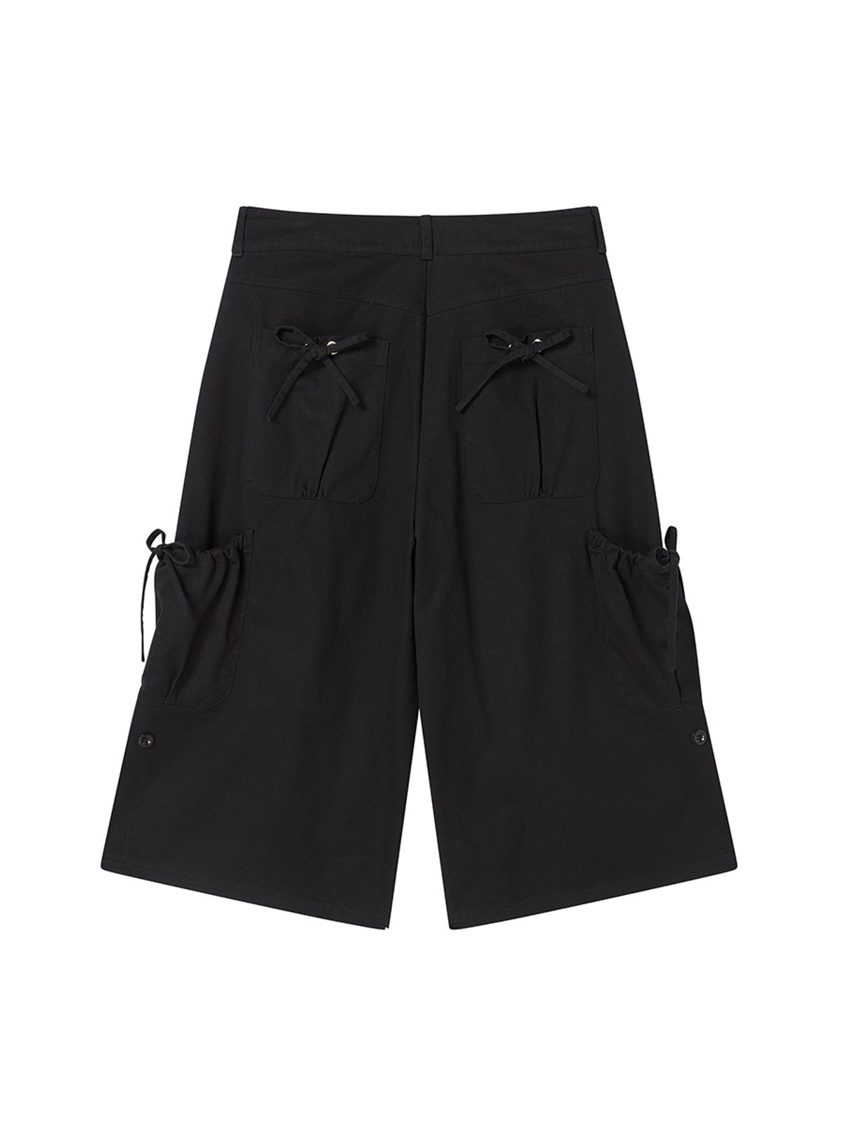 엔와이엑스엑스(NYXX) COTTON CAPRI PANTS BLACK