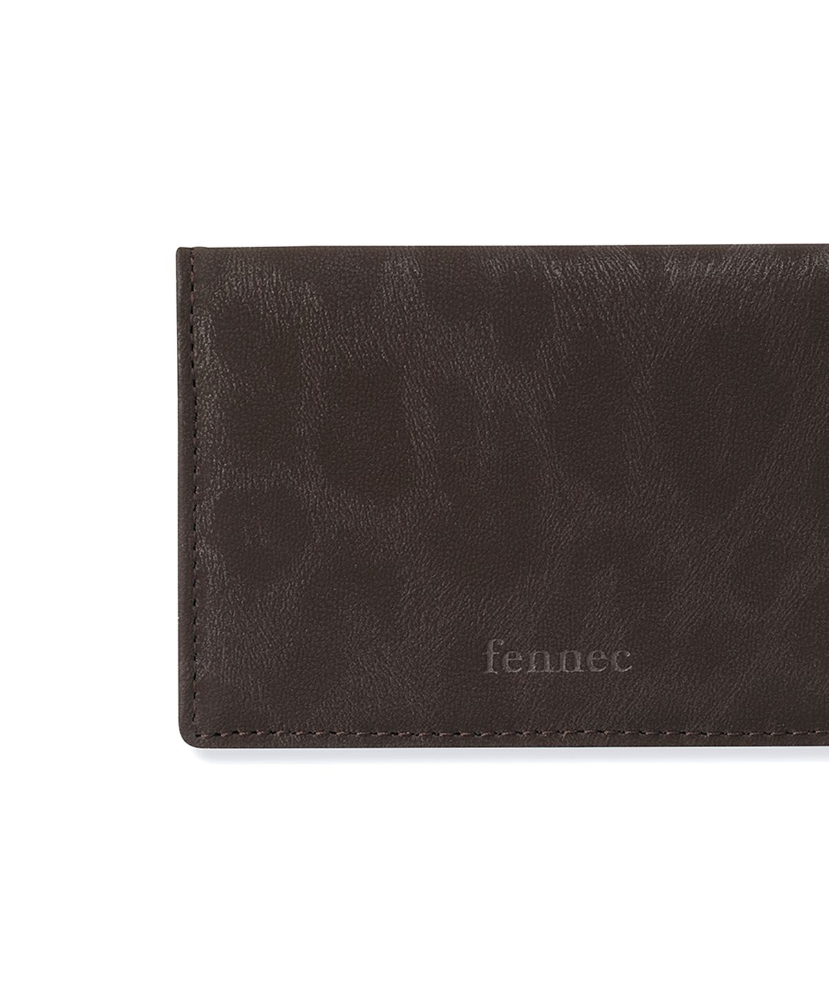 페넥(FENNEC) LEO CARD CASE - BROWN