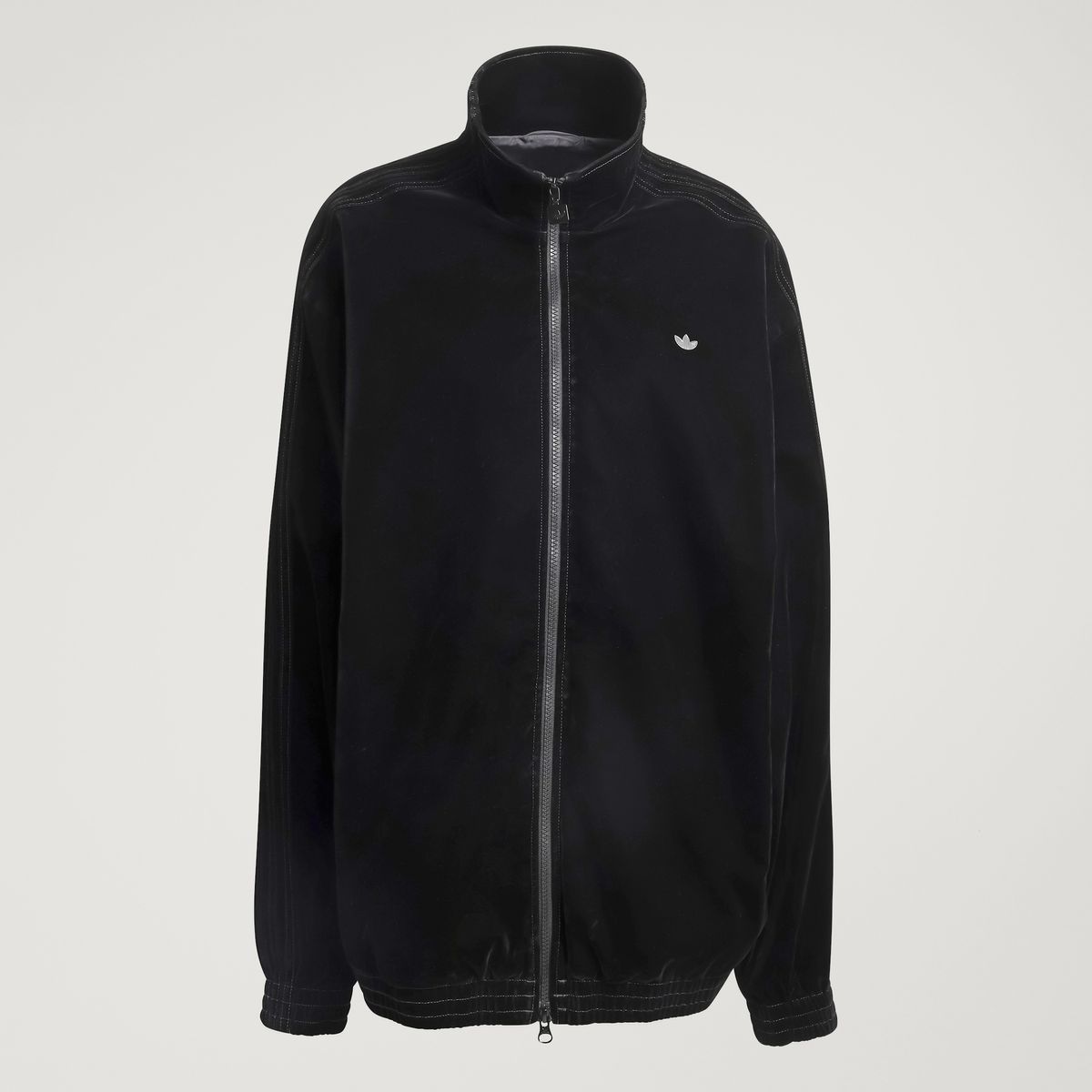 아디다스(ADIDAS) 브러쉬드 트윌 오버사이즈 파이어버드 트랙 탑 KT0694