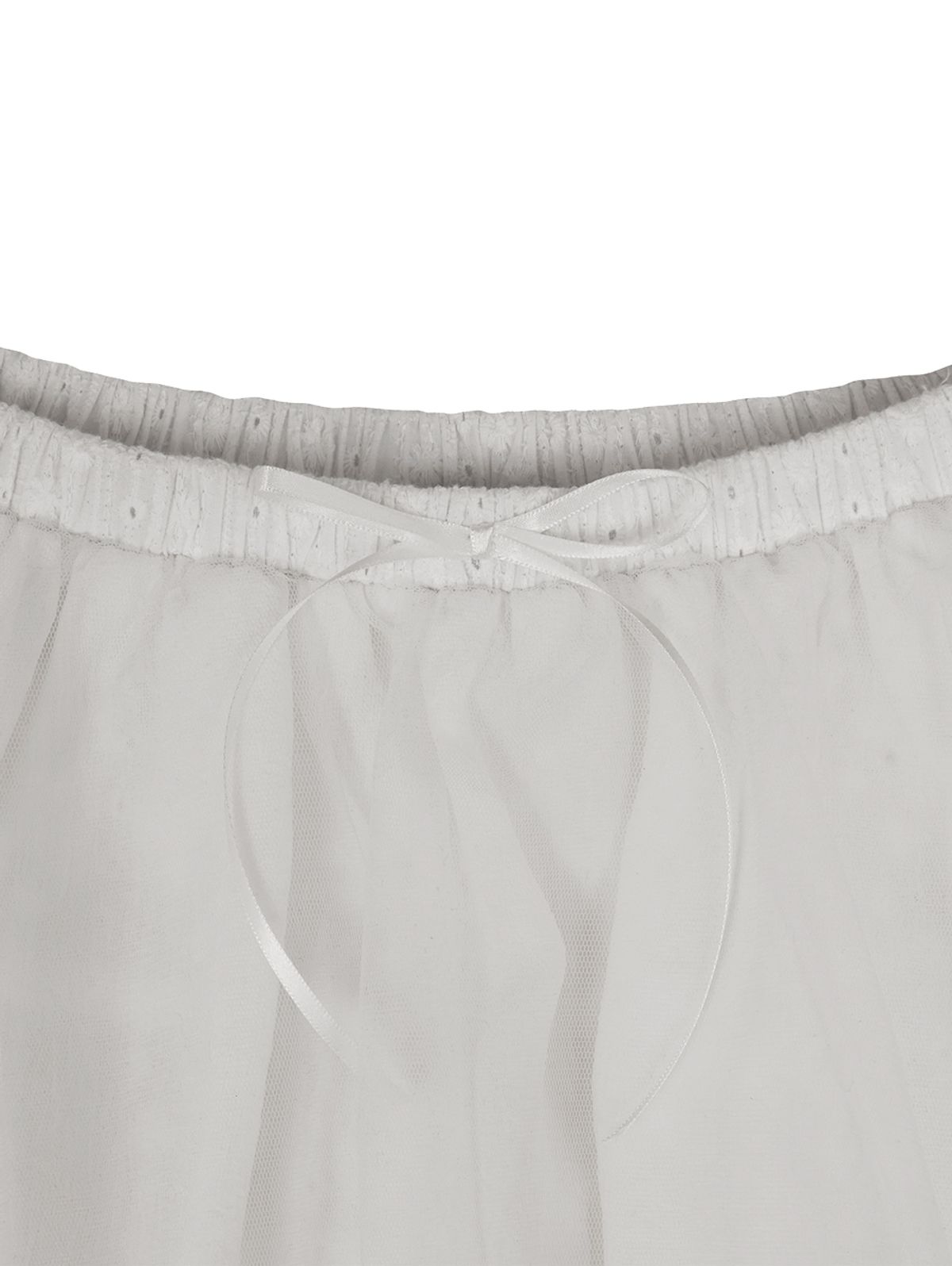뚜오미오(TUOMIO) EYELET TUTU SKIRT [WHITE]