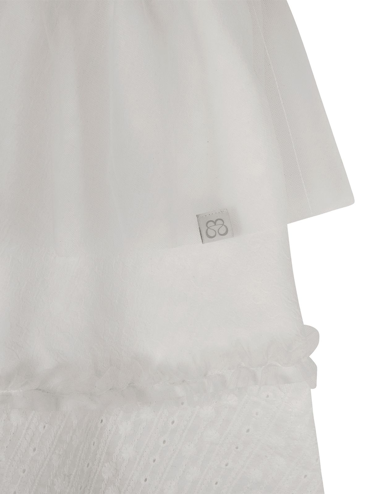 뚜오미오(TUOMIO) EYELET TUTU SKIRT [WHITE]