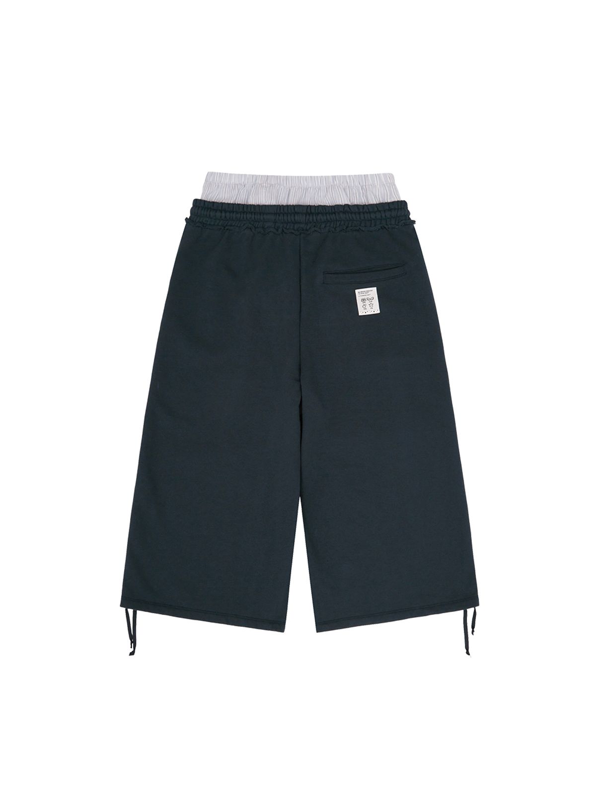 뚜오미오(TUOMIO) DETACHABLE BERMUDA SWEATPANTS [NAVY]