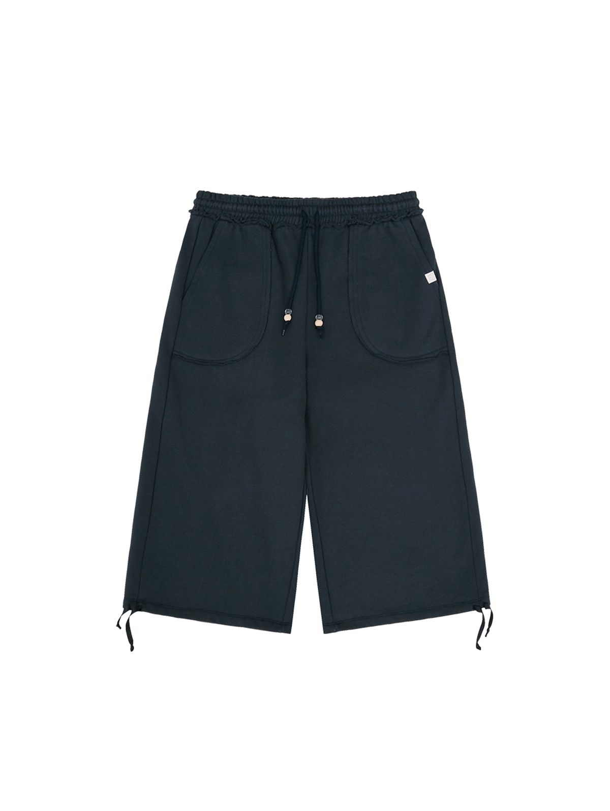 뚜오미오(TUOMIO) DETACHABLE BERMUDA SWEATPANTS [NAVY]