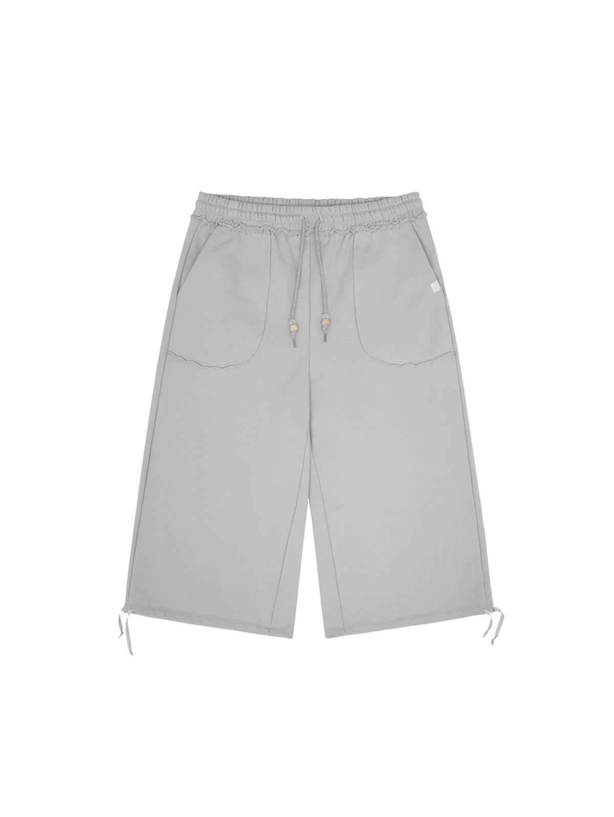 뚜오미오(TUOMIO) DETACHABLE BERMUDA SWEATPANTS [GREY]