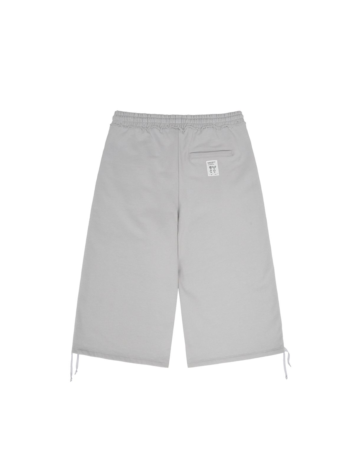 뚜오미오(TUOMIO) DETACHABLE BERMUDA SWEATPANTS [GREY]