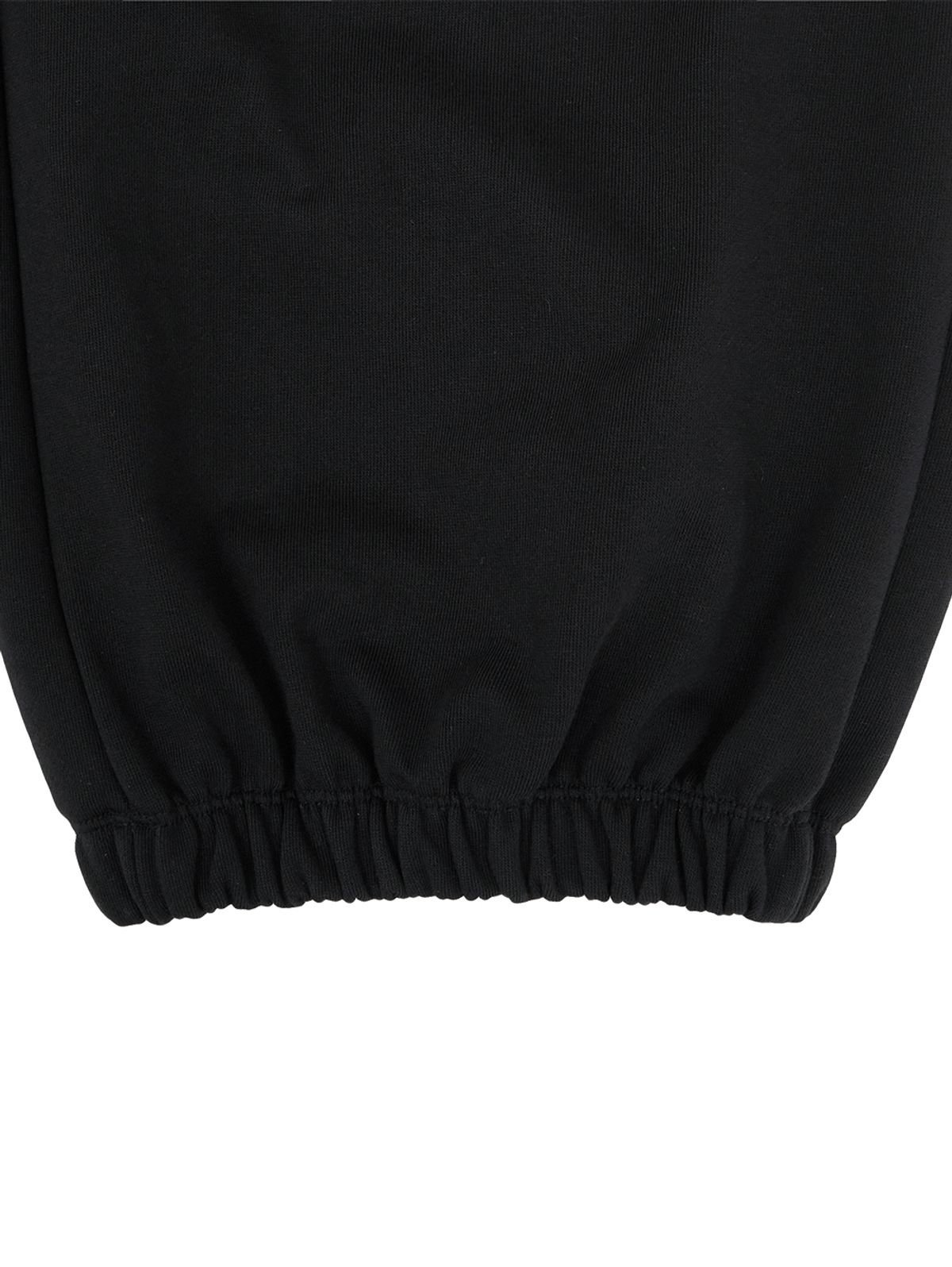 뚜오미오(TUOMIO) PIXEL GRAPHIC SKIRT SWEATPANTS [BLACK]