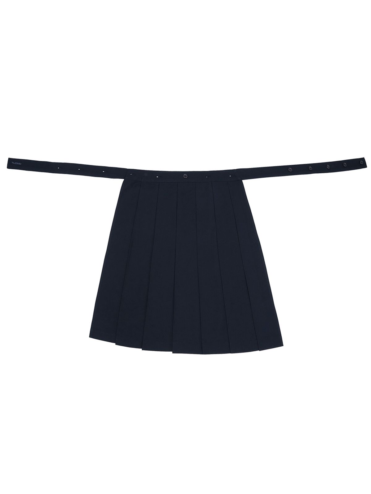 뚜오미오(TUOMIO) PLEATED BELT SKORT [NAVY]