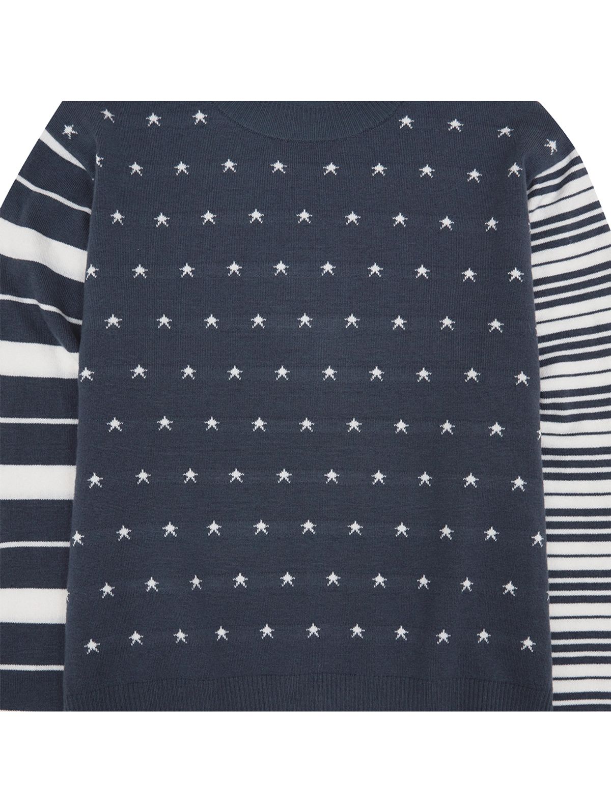 뚜오미오(TUOMIO) STAR KNIT PULLOVER [DUSTY BLUE]