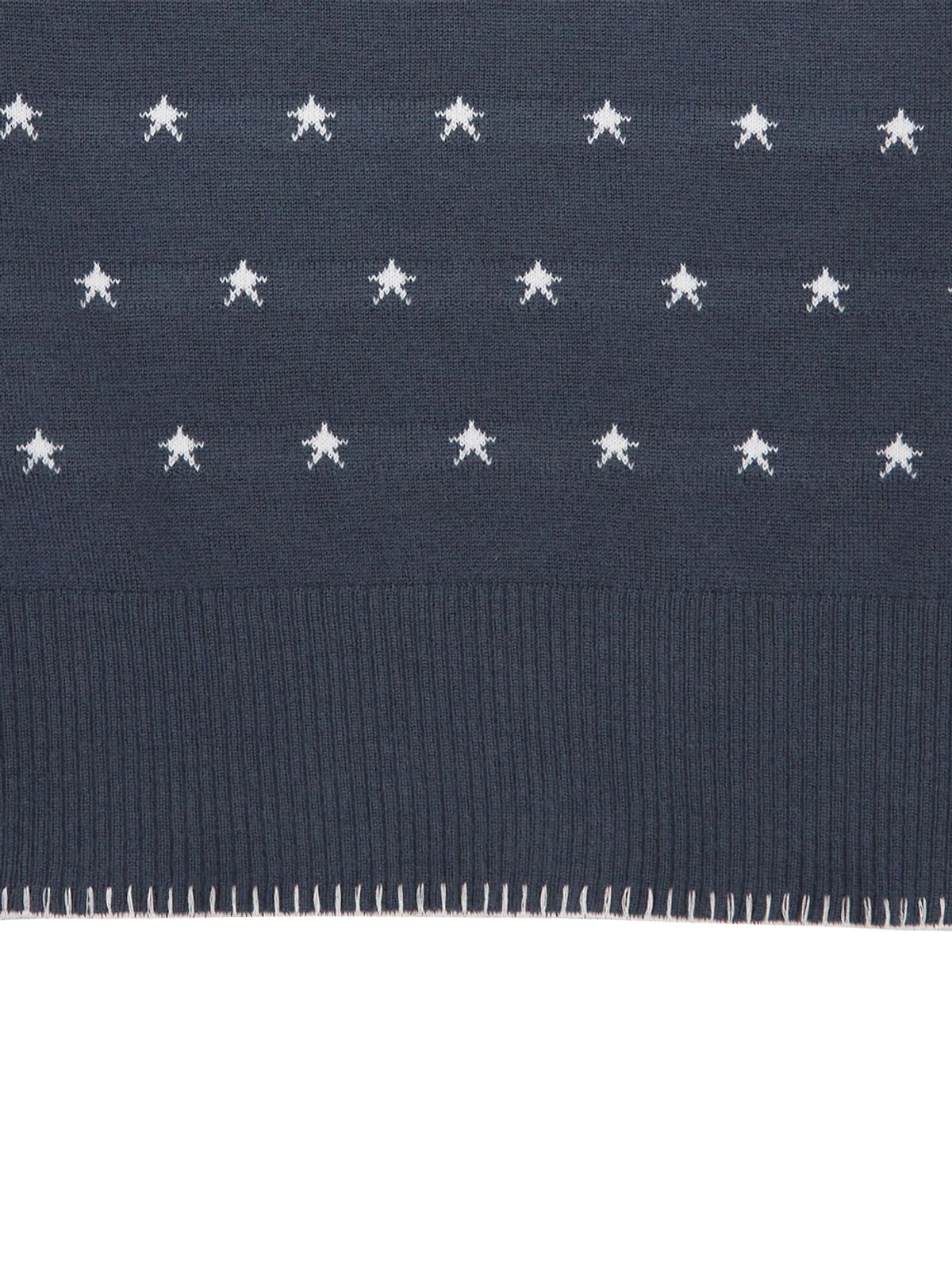 뚜오미오(TUOMIO) STAR KNIT PULLOVER [DUSTY BLUE]