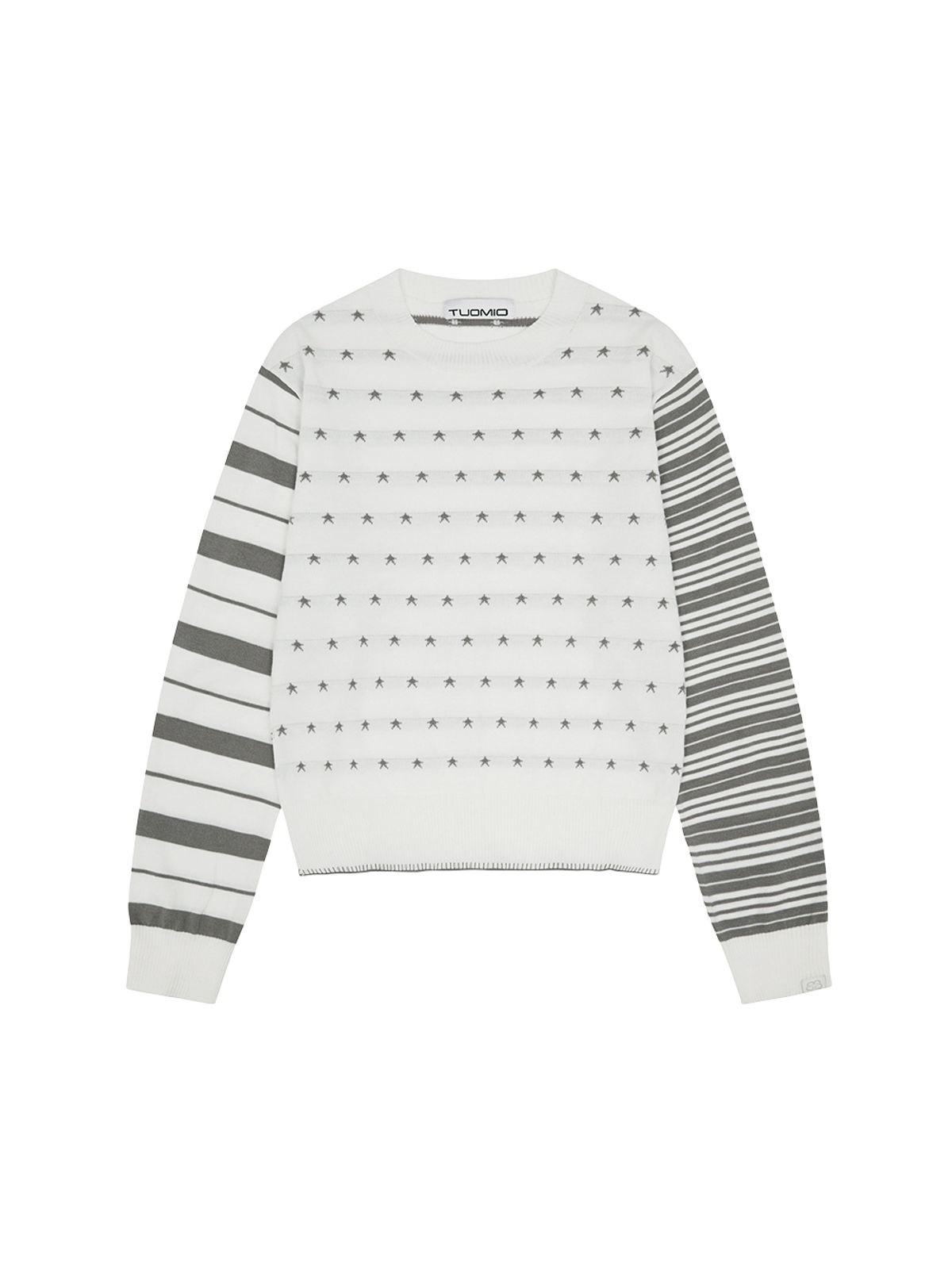 뚜오미오(TUOMIO) STAR KNIT PULLOVER [IVORY]