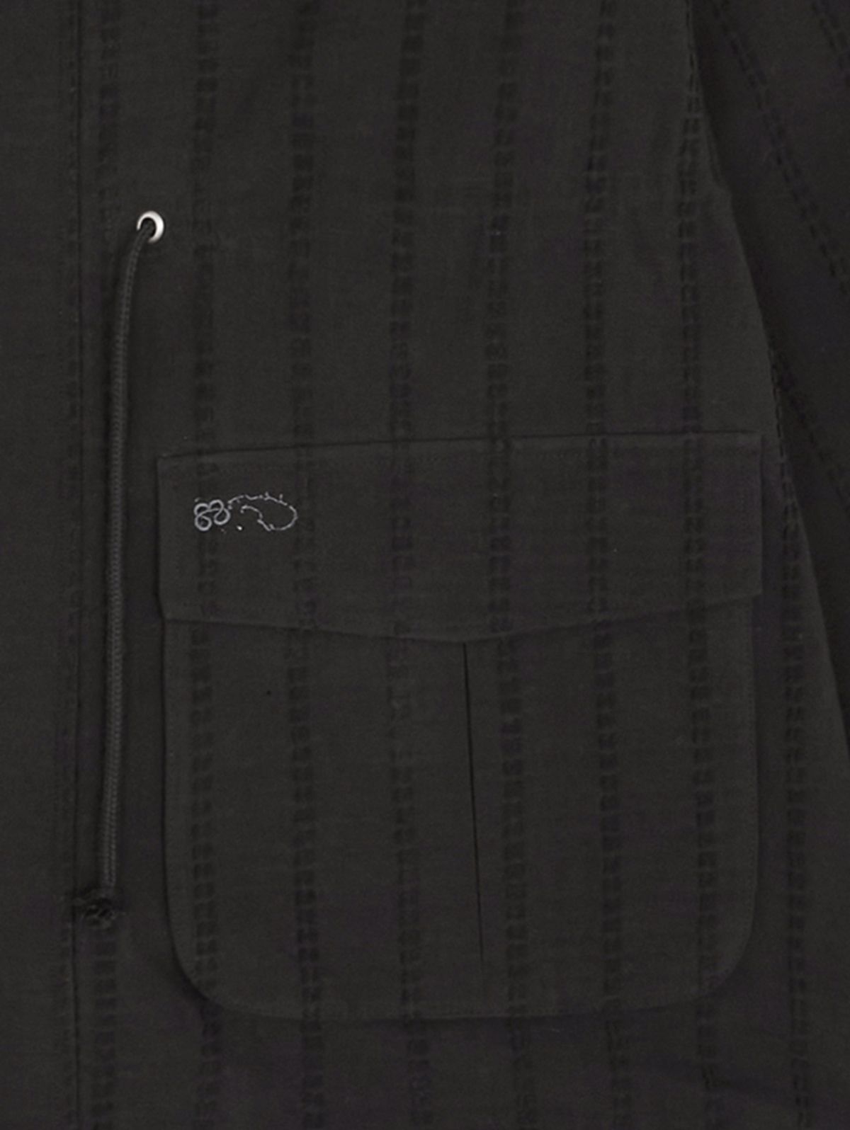 뚜오미오(TUOMIO) STAR BUTTON FIELD JACKET [BLACK]