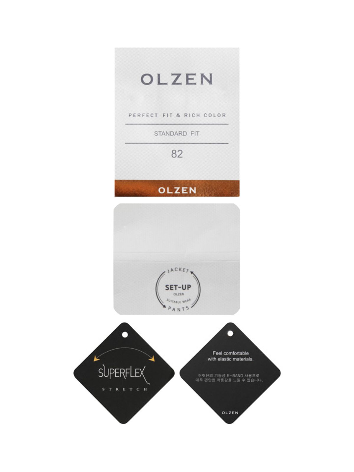 올젠(OLZEN) 남성 몰스킨 셋업 팬츠_ZOF3PP1312BE