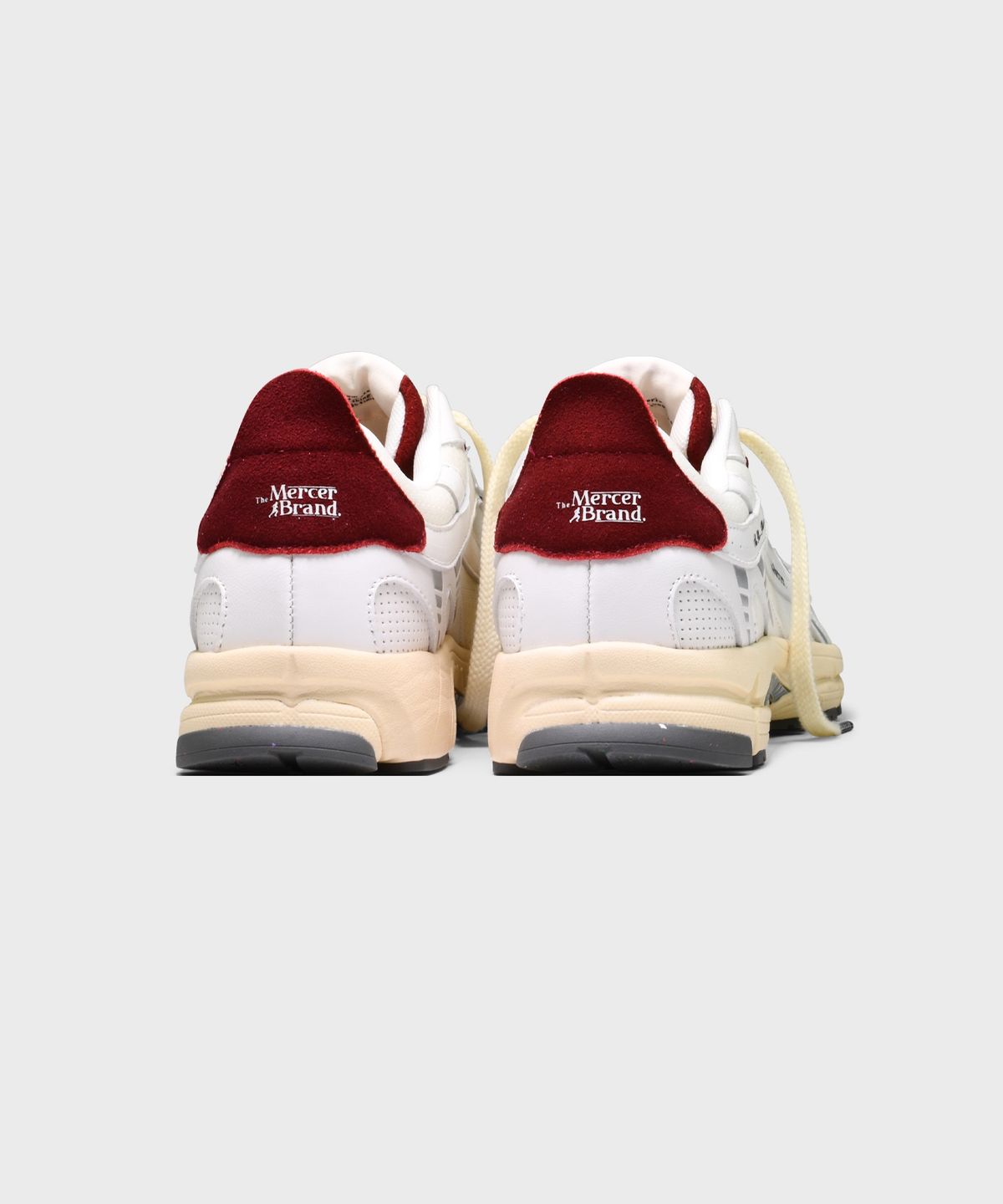 더 머서 브랜드(THE MERCER BRAND) (U) 더 리런 빈티지 나파 화이트/레드 THE RE-RUN VINTAGE NAPPA WHITE/RED