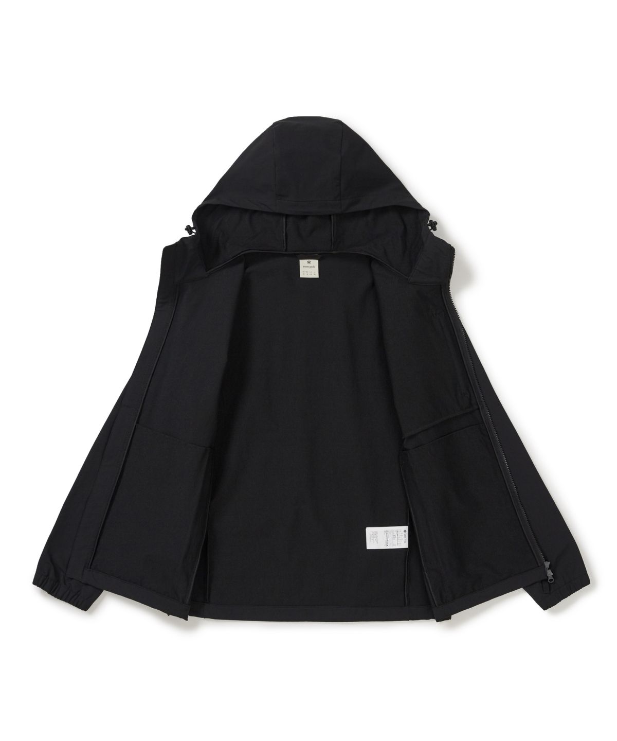스노우피크 어패럴(SNOWPEAK APPAREL) 라고 바람막이 (S26SMTWB26) Black