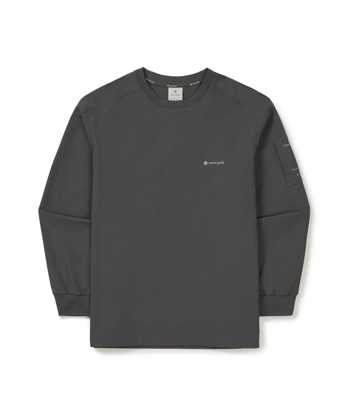 스노우피크 어패럴(SNOWPEAK APPAREL) 라고 맨투맨 (S26SMTHT26) Rustic Khaki